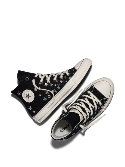 Converse Black Chuck Taylor All Star Star Details Trainers - image 6