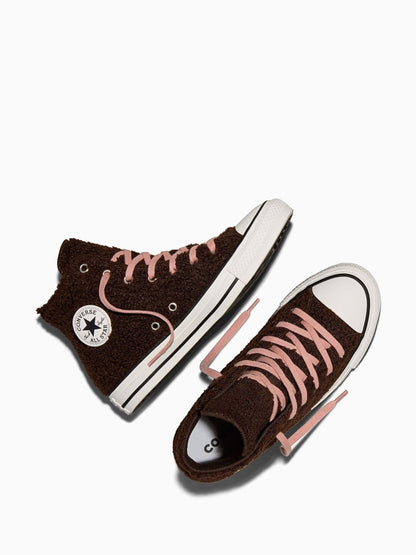 Converse Brown Chuck Taylor All Star Winter Warm High Trainers - image 4