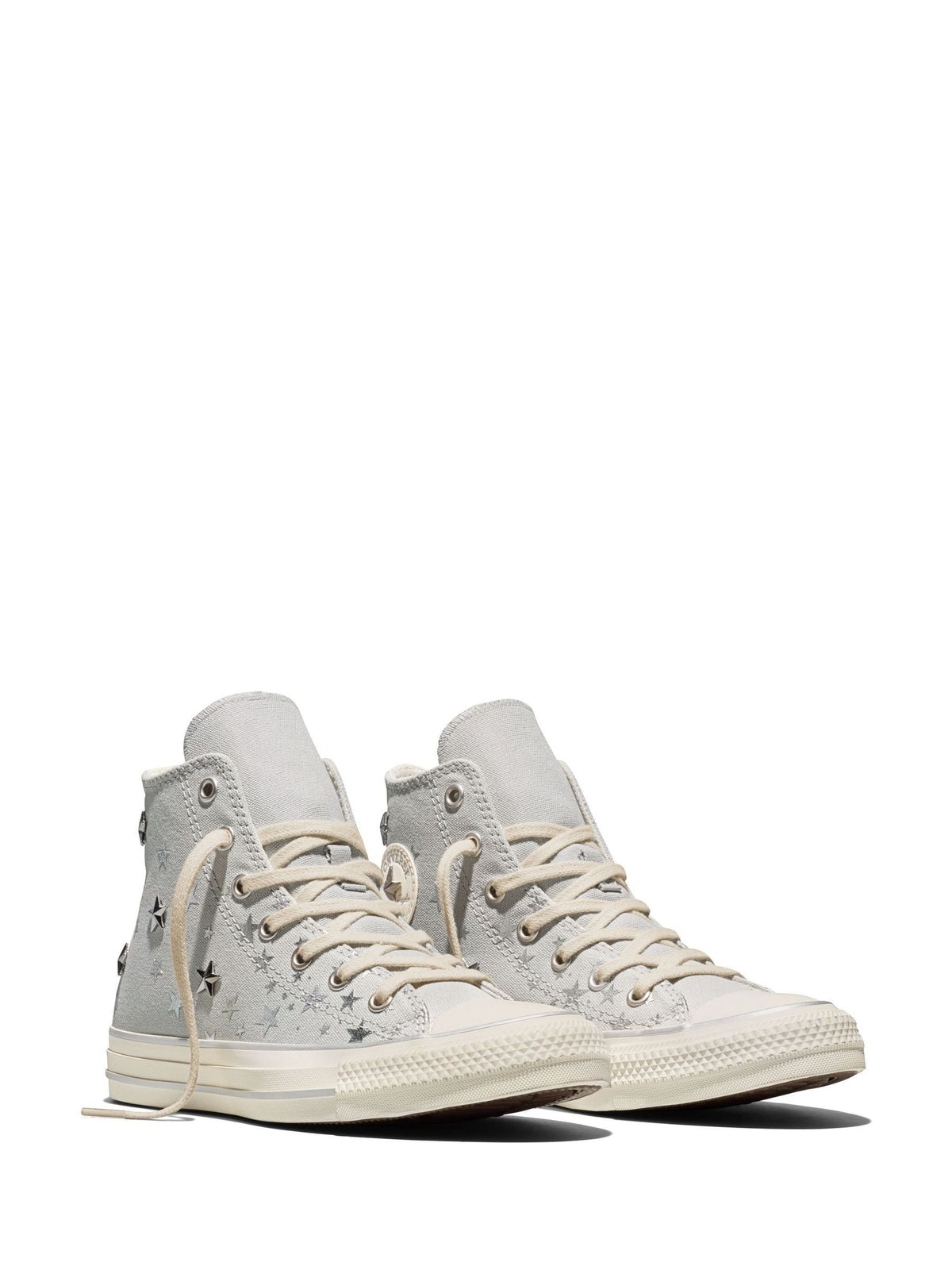 Converse Grey Chuck Taylor All Star Star Details Trainers - image 4