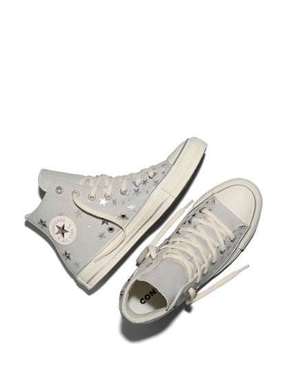 Converse Grey Chuck Taylor All Star Star Details Trainers - image 5