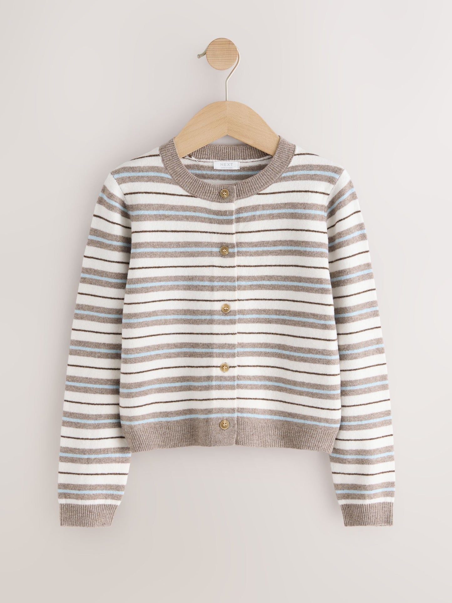 Dsiney Kidz - Neutral Stripe Knit Cardigan (3-16yrs) image 4