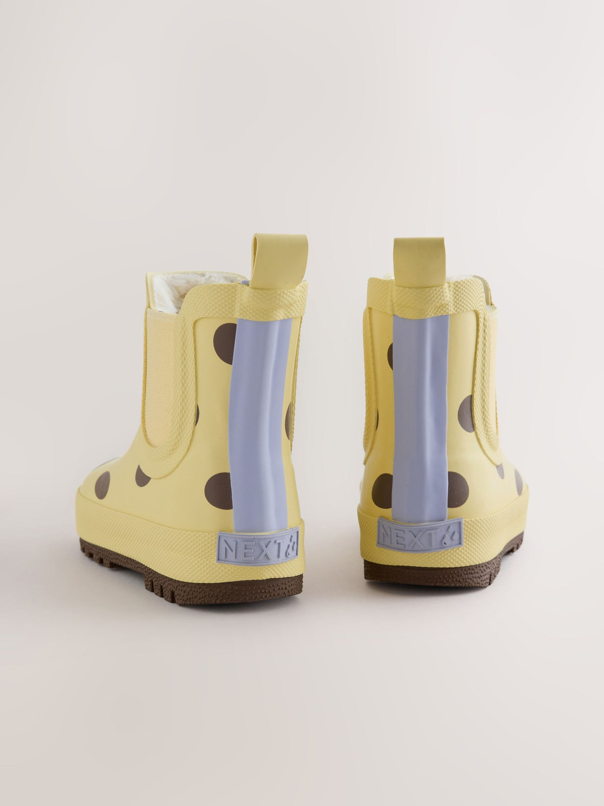 Dsiney Kidz - Yellow Polka Dot Chelsea Wellies image 4