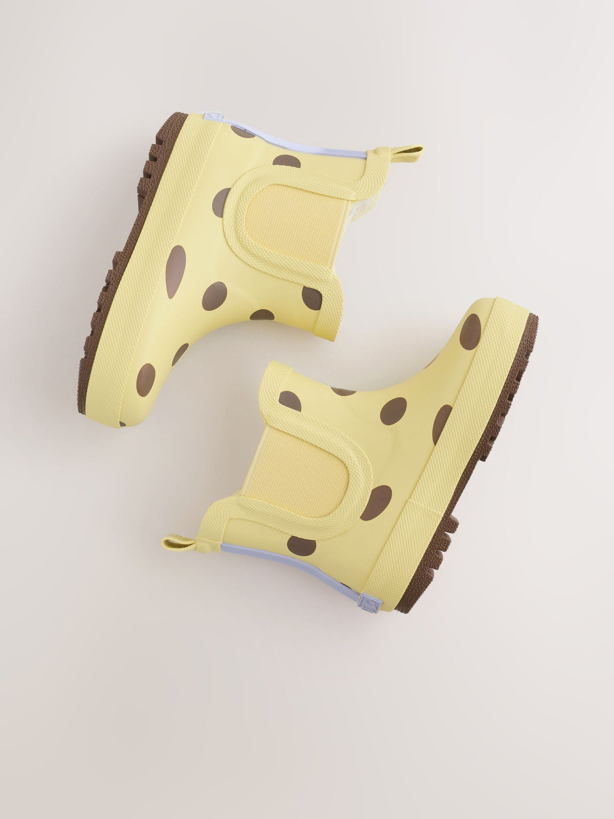 Dsiney Kidz - Yellow Polka Dot Chelsea Wellies image 5
