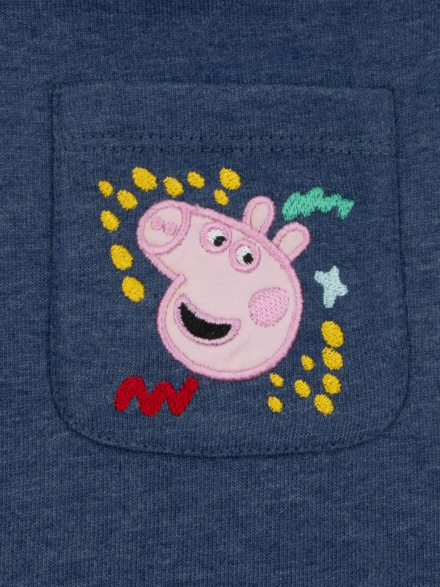 Character Blue Peppa Pig T-Shirt And Pinafore Set image 4