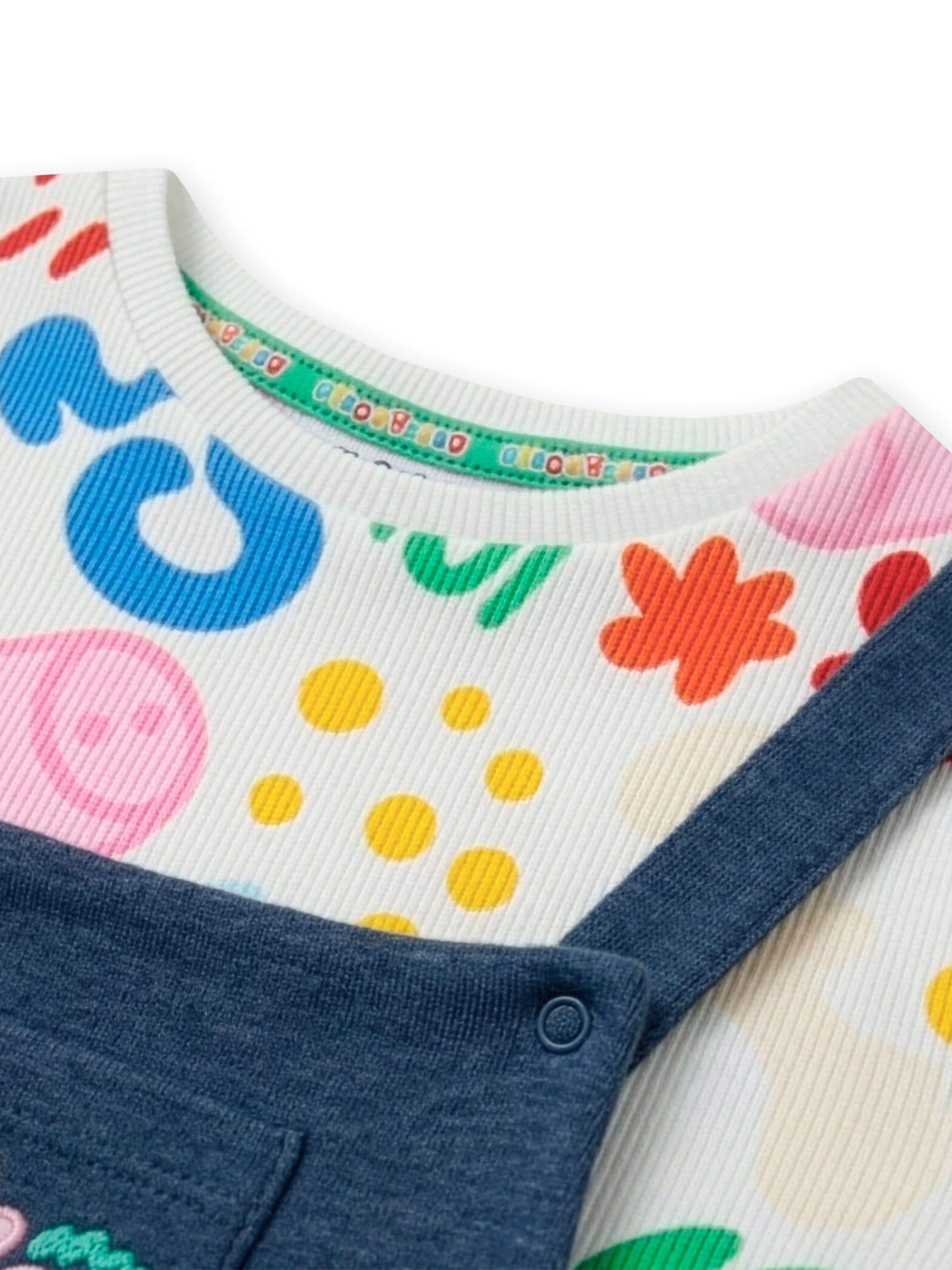 Character Blue Peppa Pig T-Shirt And Pinafore Set image 5
