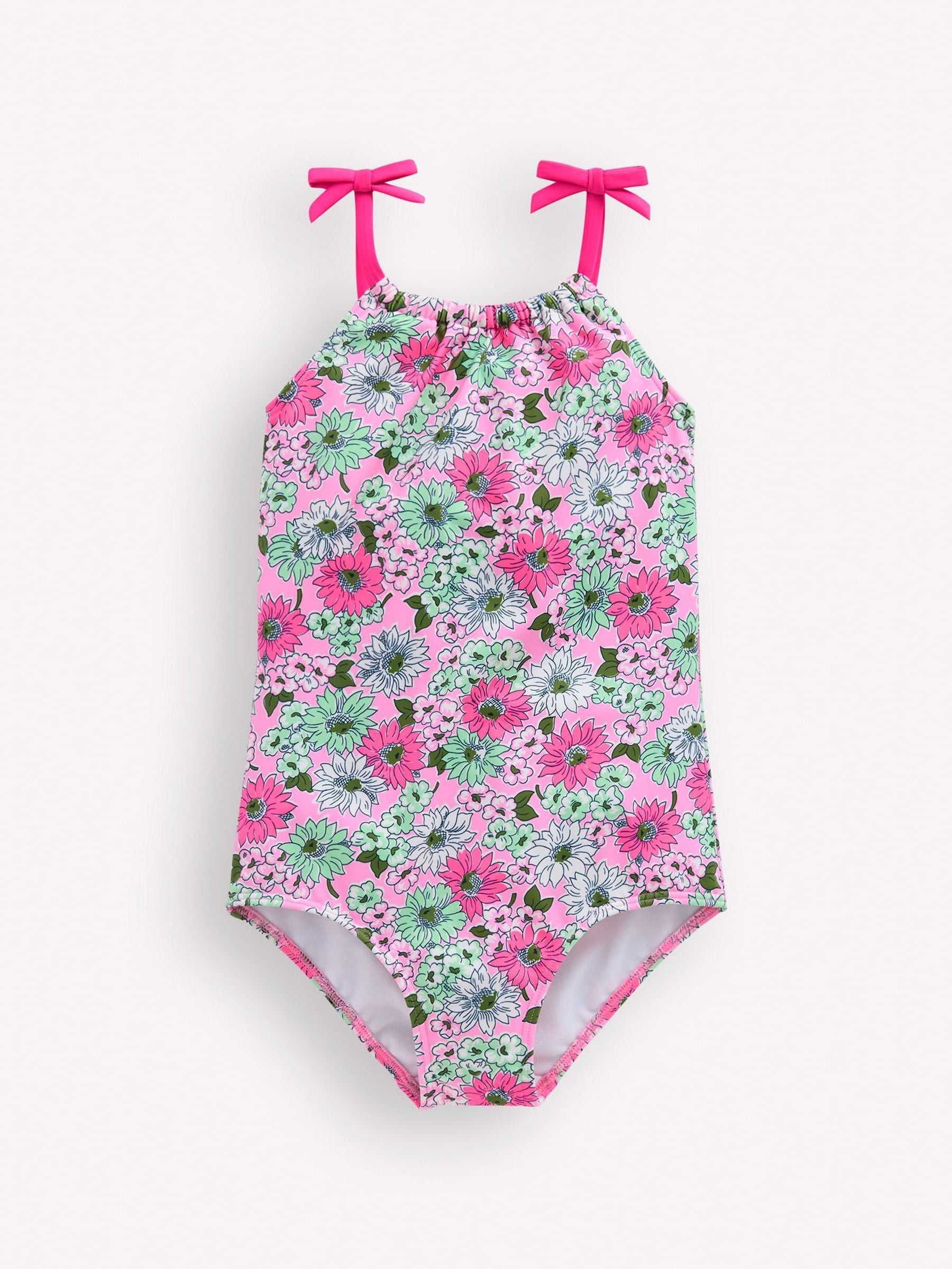 Boden Purple Shoulder Tie Swimsuit image 1