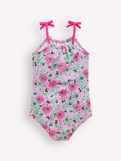 Boden Purple Shoulder Tie Swimsuit image 2