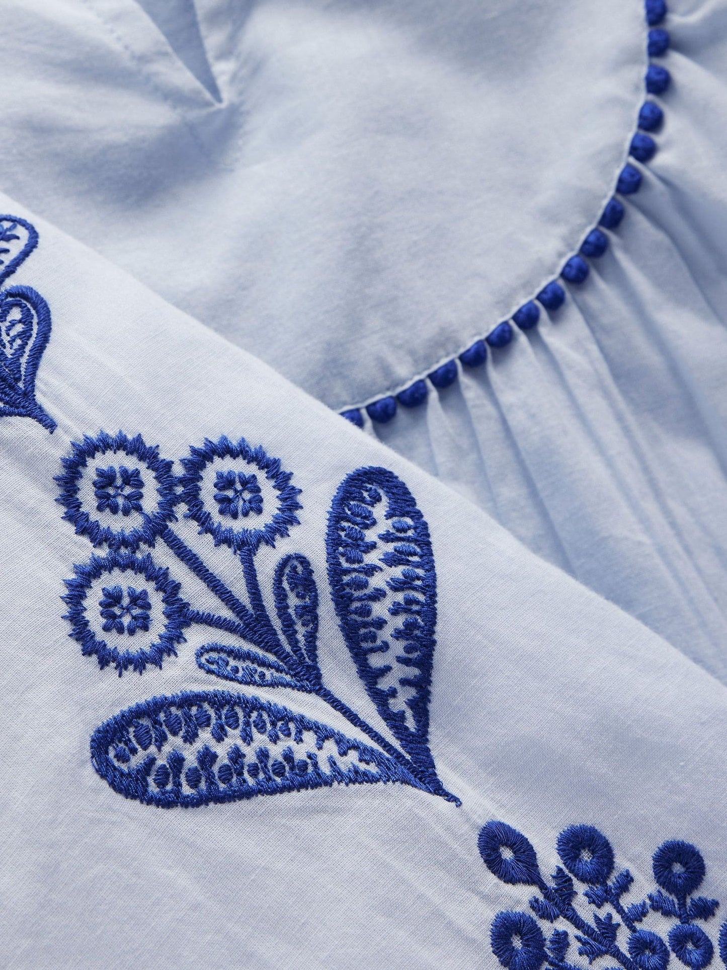 Boden Blue Blue Swim Kaftan Coverups image 3