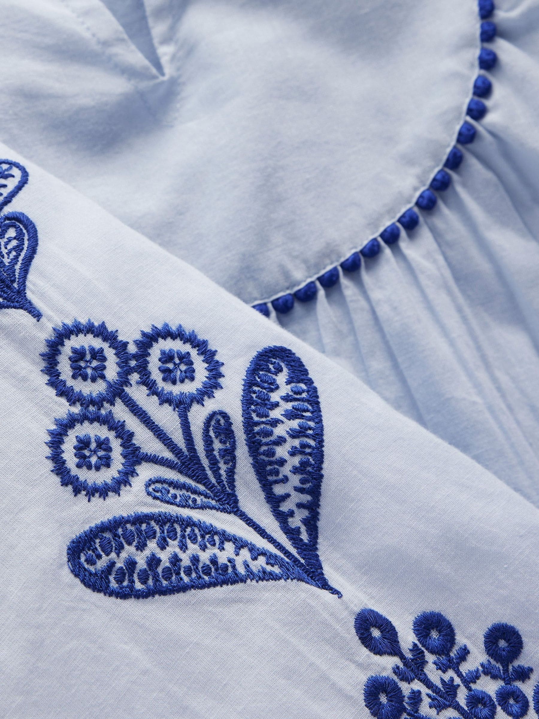 Boden Blue Blue Swim Kaftan Coverups image 3