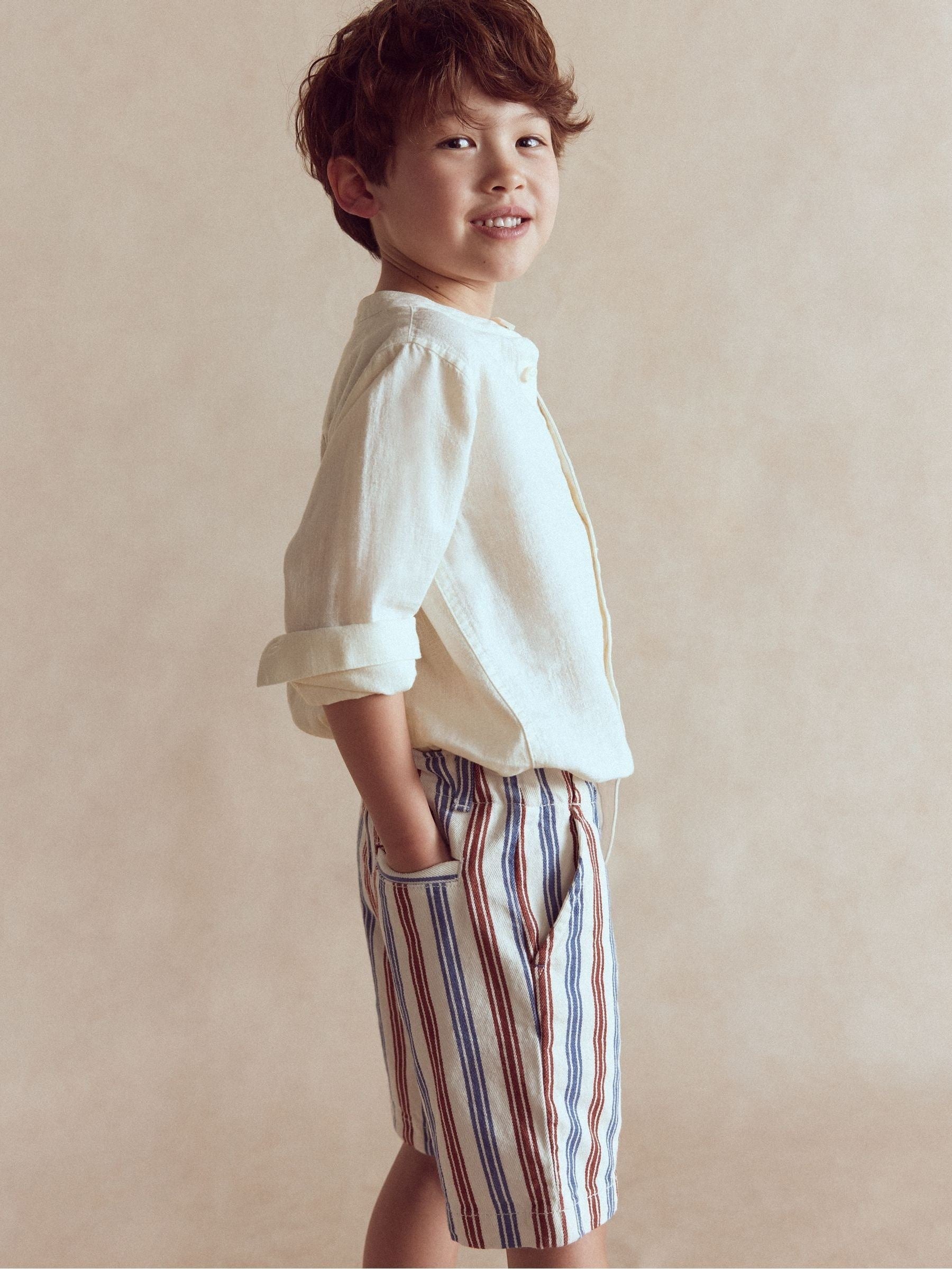 Boden Blue Smart Shorts image 1