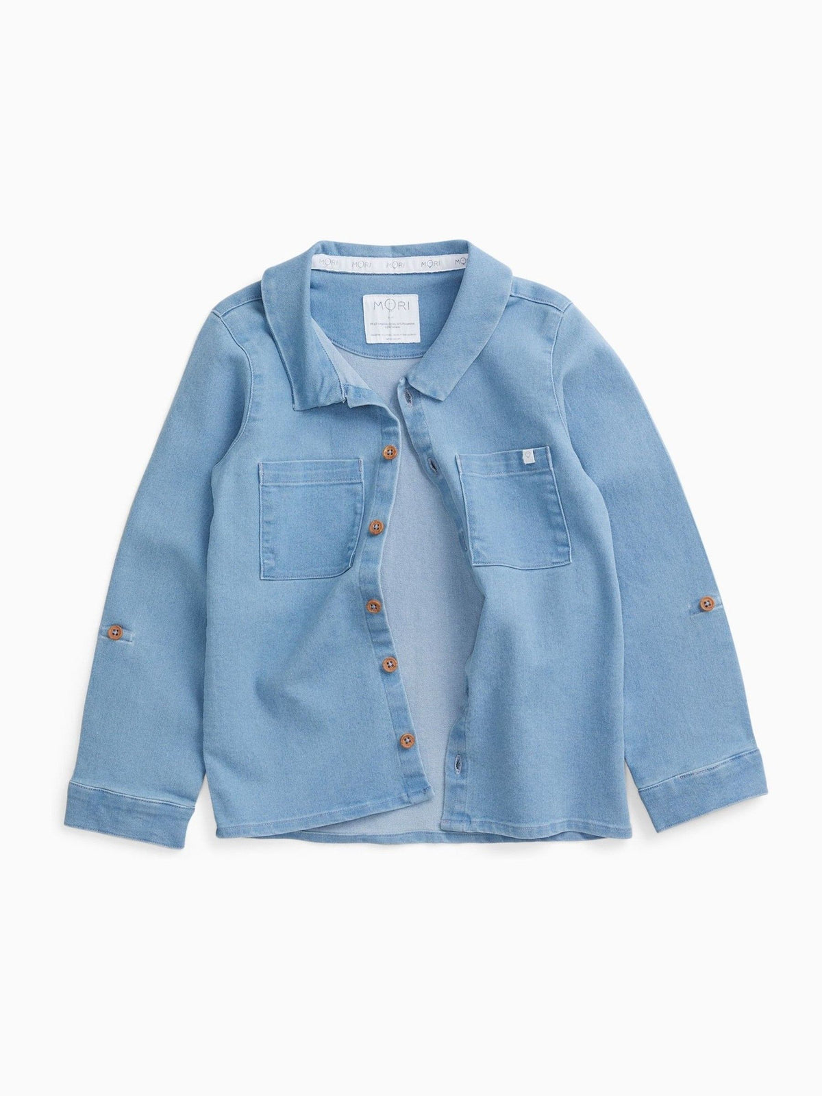 Dsiney Kidz - MORI Blue Soft Denim Shirt image 3