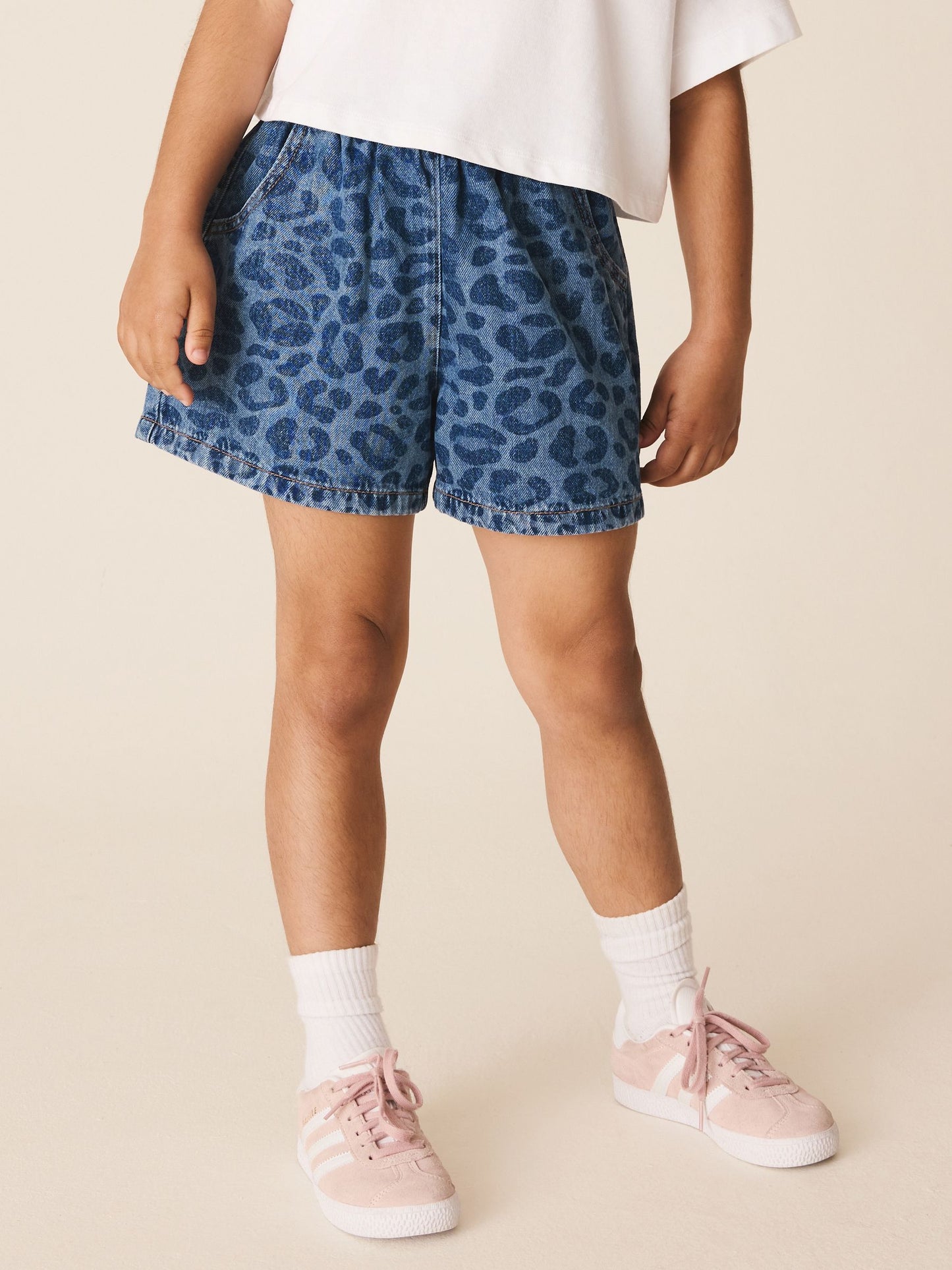 Dsiney Kidz - Animal Denim Pullon Shorts (3-16yrs) image 3