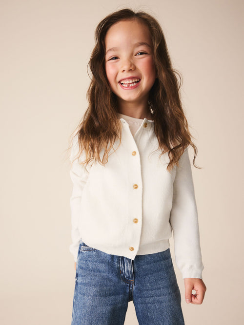 Dsiney Kidz - Ecru Knit Cardigan (3-16yrs) image 1