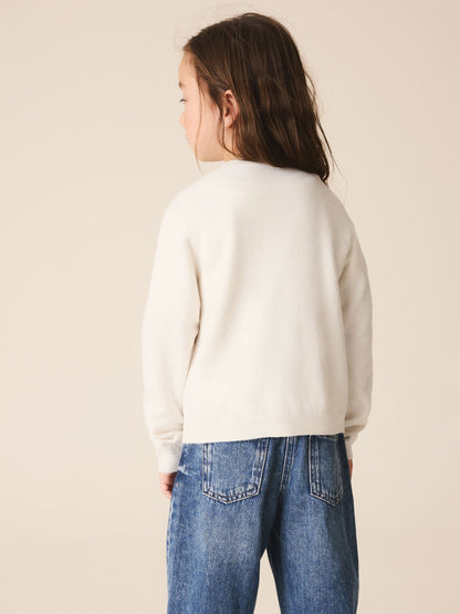 Dsiney Kidz - Ecru Knit Cardigan (3-16yrs) image 3