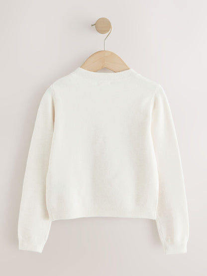 Dsiney Kidz - Ecru Knit Cardigan (3-16yrs) image 6