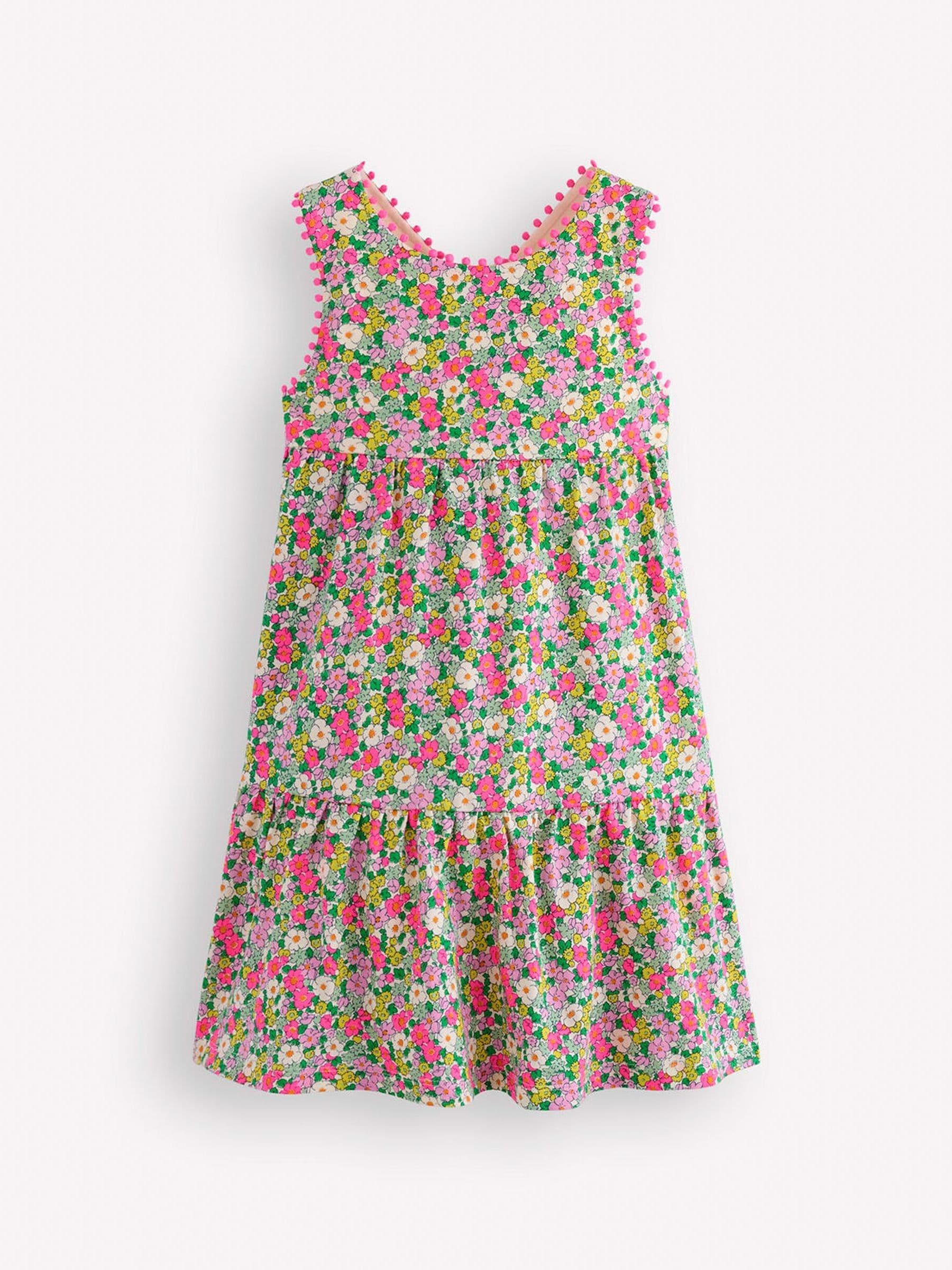 Boden Pink Jersey Cross Back Dress image 1
