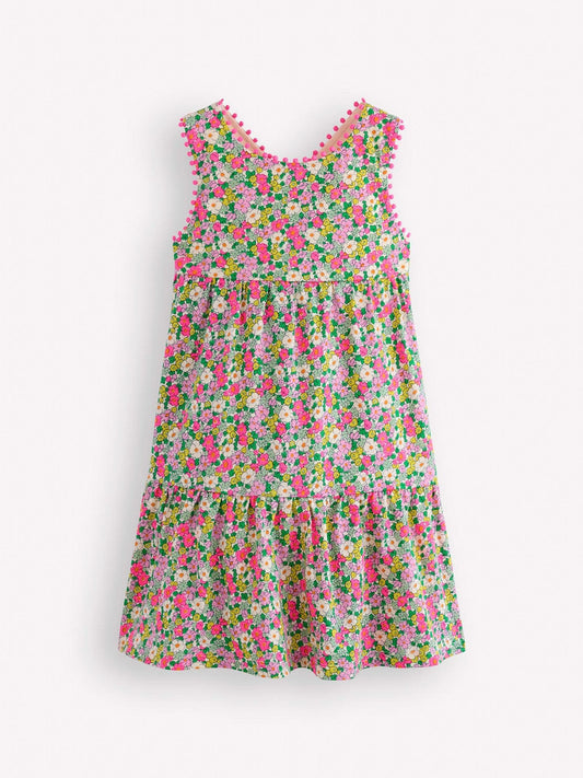 Boden Pink Jersey Cross Back Dress image 1