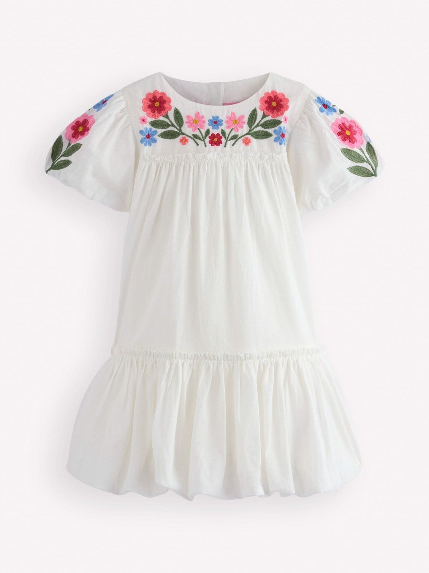 Boden Cream Drop Waist Bubble Dress image 1