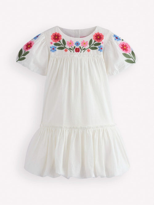 Dsiney Kidz - Boden Cream Drop Waist Bubble Dress image 1