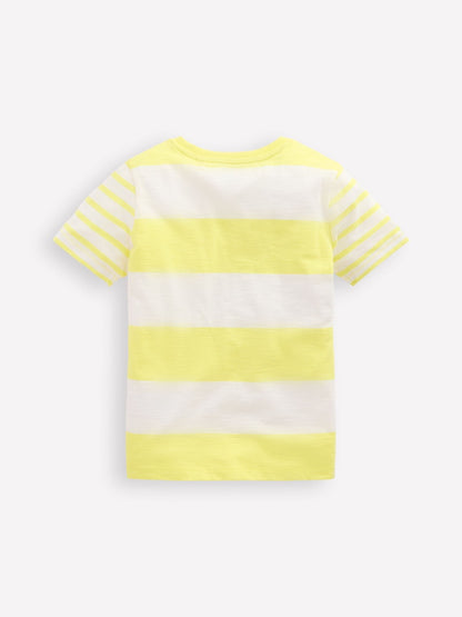 Boden Yellow Everyday Short Sleeve T-Shirt image 2