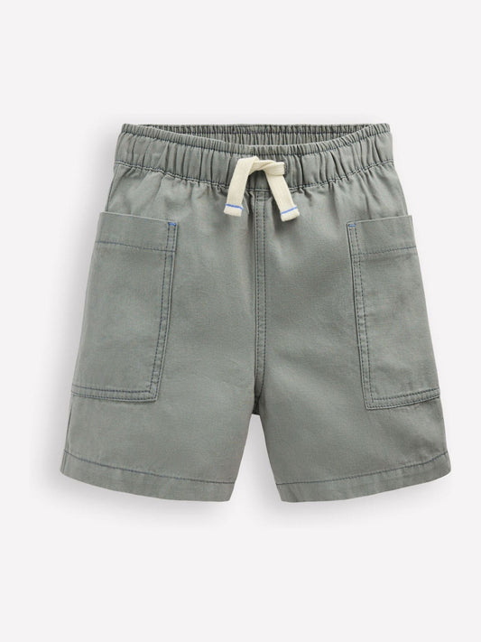 Boden Grey Cotton Pocket Shorts image 1