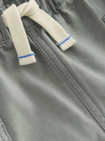 Dsiney Kidz - Boden Grey Cotton Pocket Shorts image 3