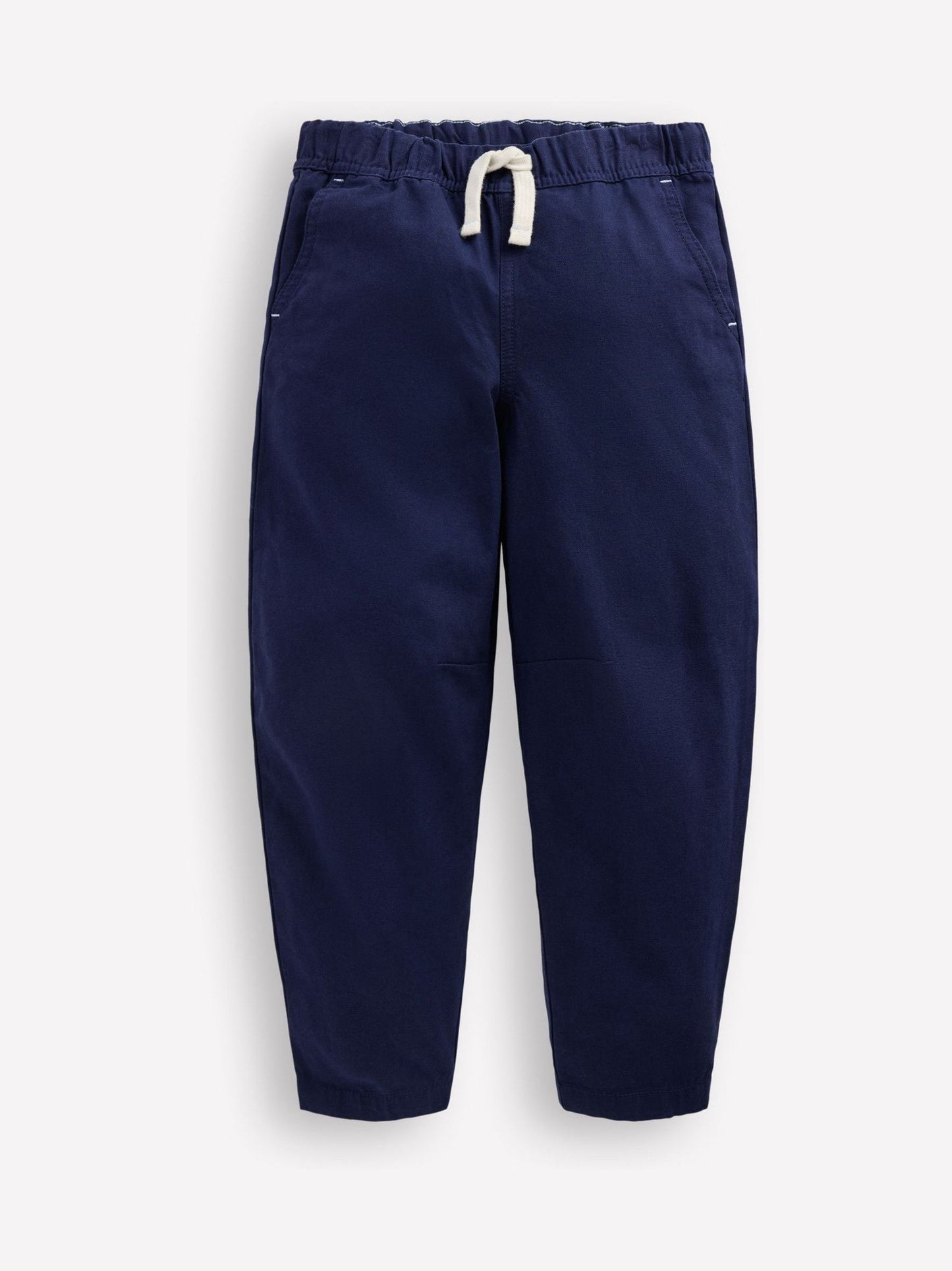 Boden Blue Pull On Relaxed Trousers image 2