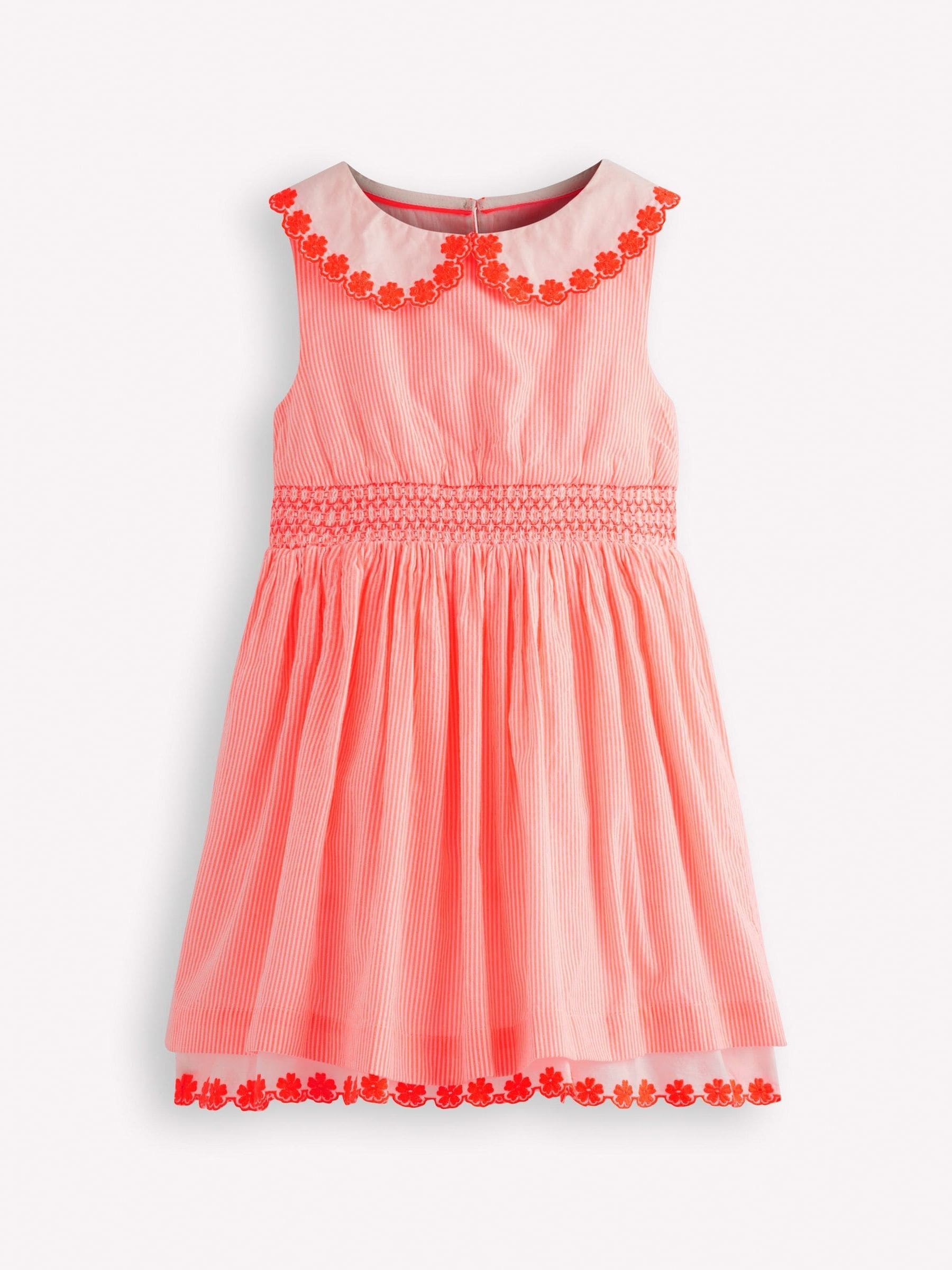 Boden Pink Nostalgic Broderie Dress image 1