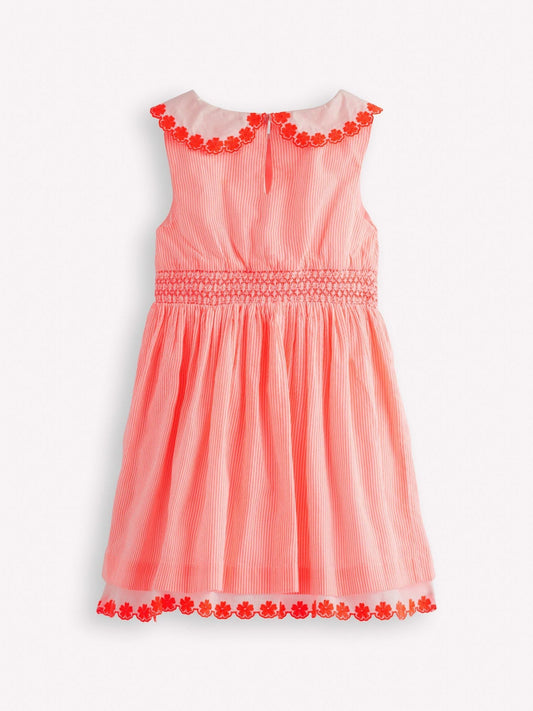 Boden Pink Nostalgic Broderie Dress image 2
