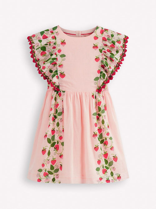Boden Pink Pretty Woven Dress image 1