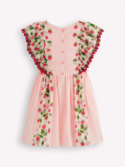 Boden Pink Pretty Woven Dress image 2