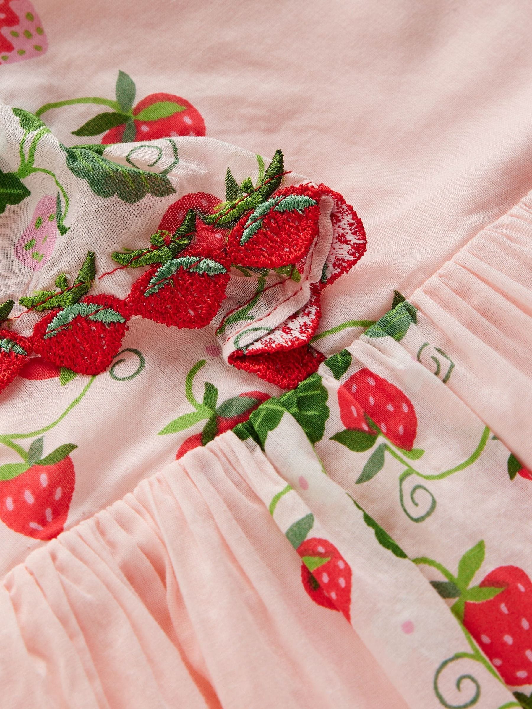 Boden Pink Pretty Woven Dress image 3