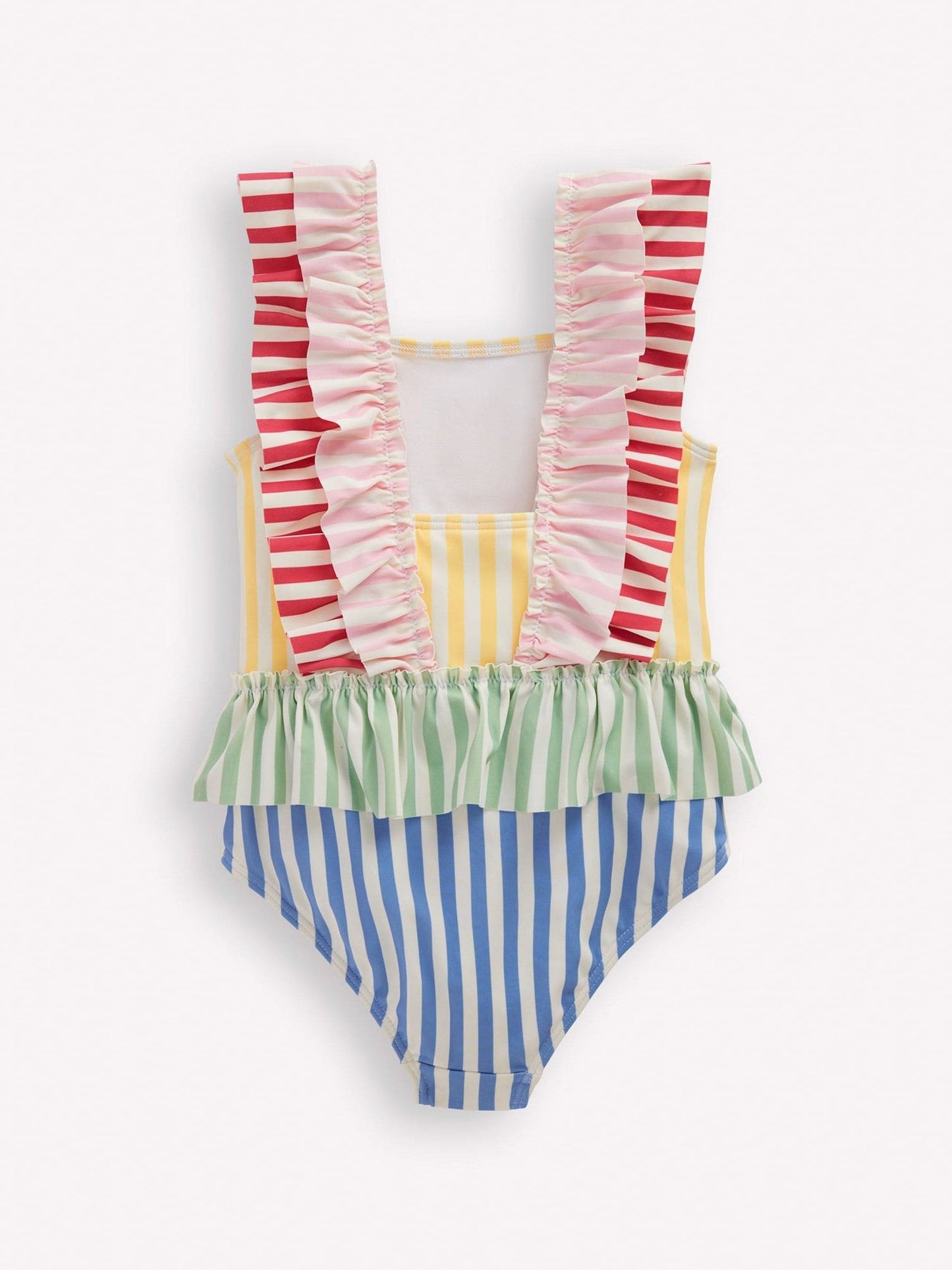 Boden Pink Frill Peplum Swimsuit image 2