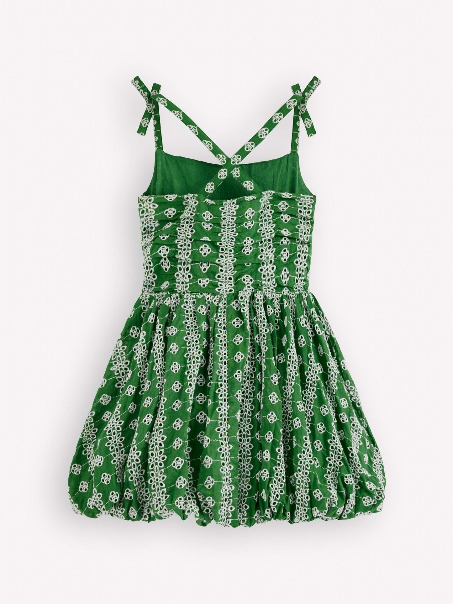 Boden Green Ruched Bodice Bubble Dress image 2