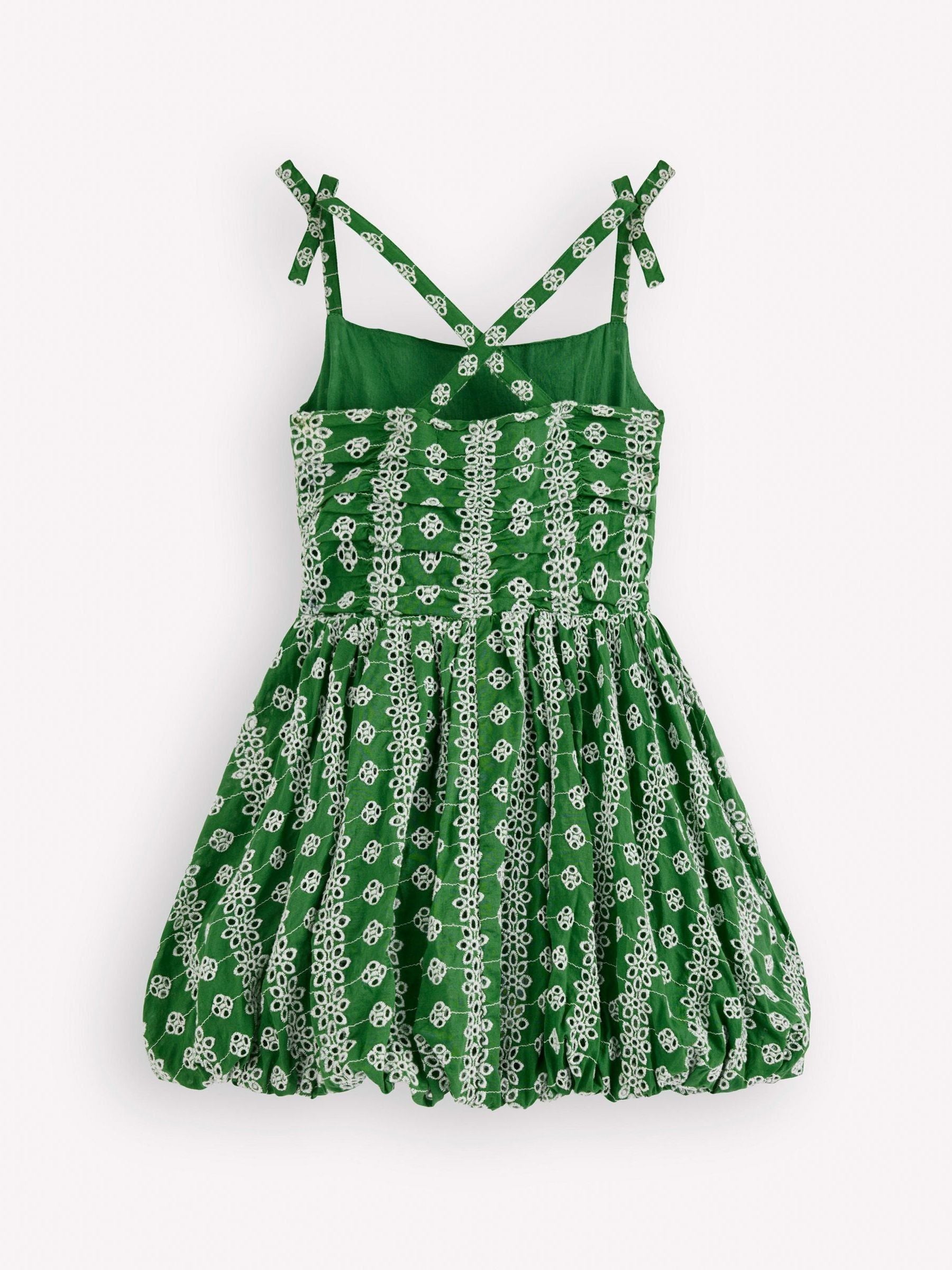 Boden Green Ruched Bodice Bubble Dress image 2