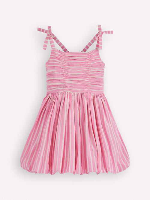 Boden Pink Ruched Bodice Bubble Dress image 1