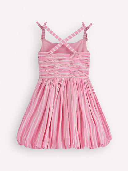 Boden Pink Ruched Bodice Bubble Dress image 2