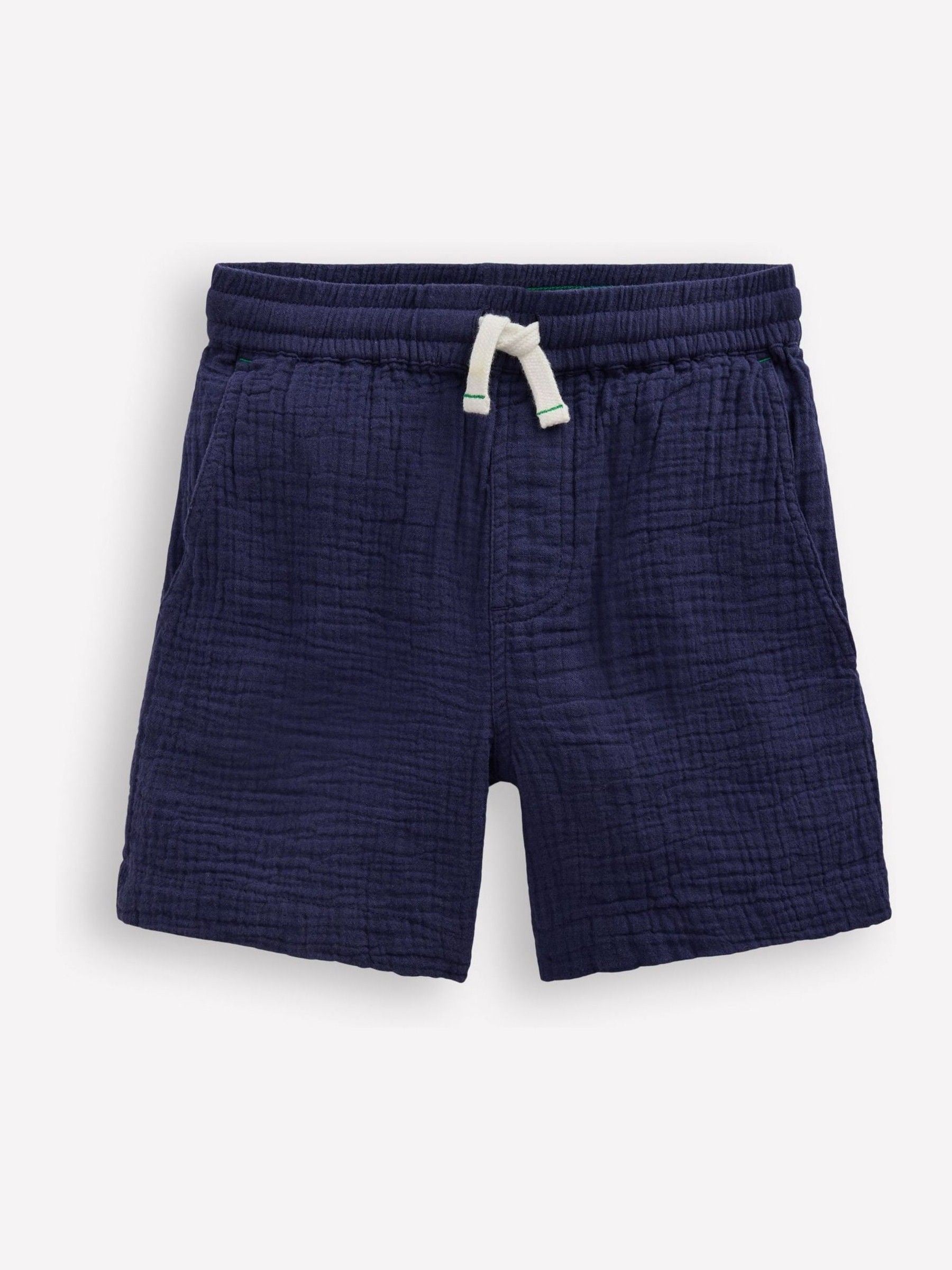 Dsiney Kidz - Boden Blue Double Cloth Shorts image 1