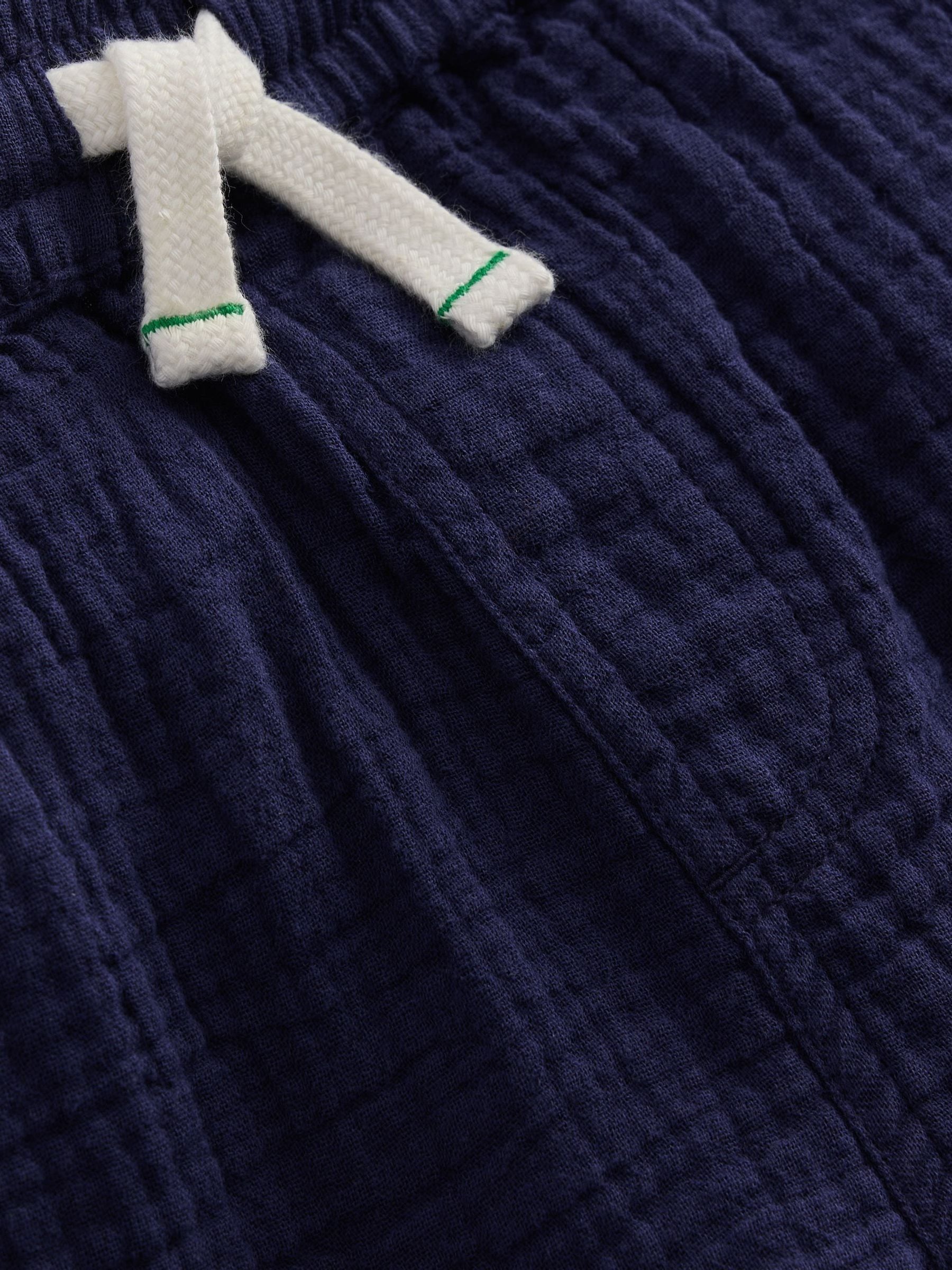 Dsiney Kidz - Boden Blue Double Cloth Shorts image 3