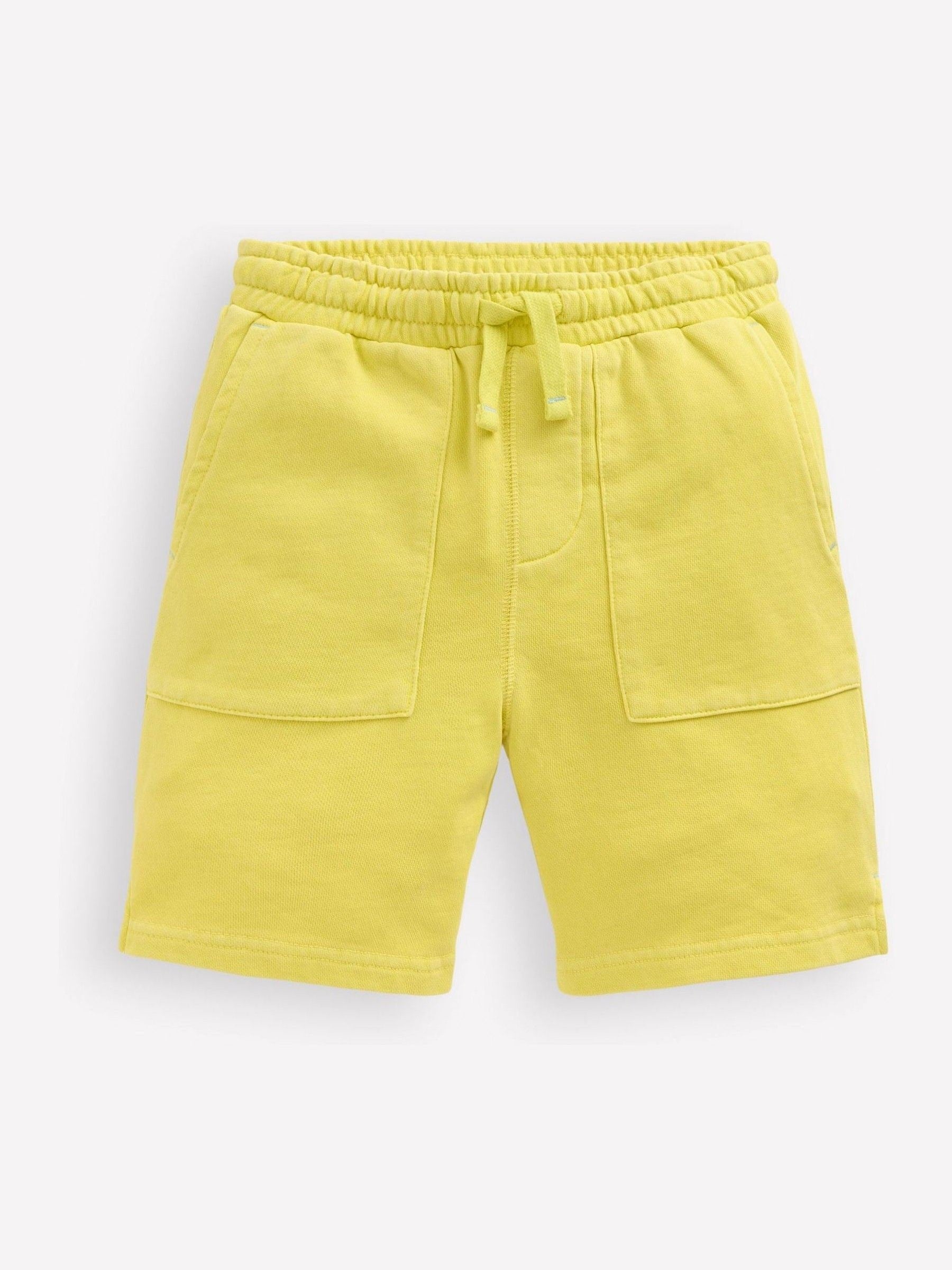 Boden Yellow Garment Dye Sweat Shorts image 1