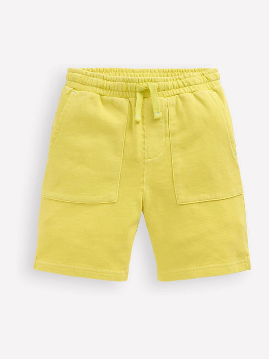Boden Yellow Garment Dye Sweat Shorts image 1