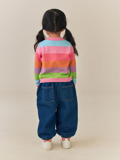Dsiney Kidz - Rainbow Stripe Knit Cardigan (3mths-7yrs) image 3
