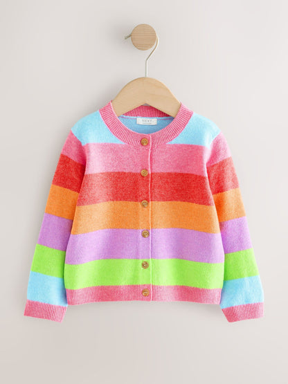 Dsiney Kidz - Rainbow Stripe Knit Cardigan (3mths-7yrs) image 5