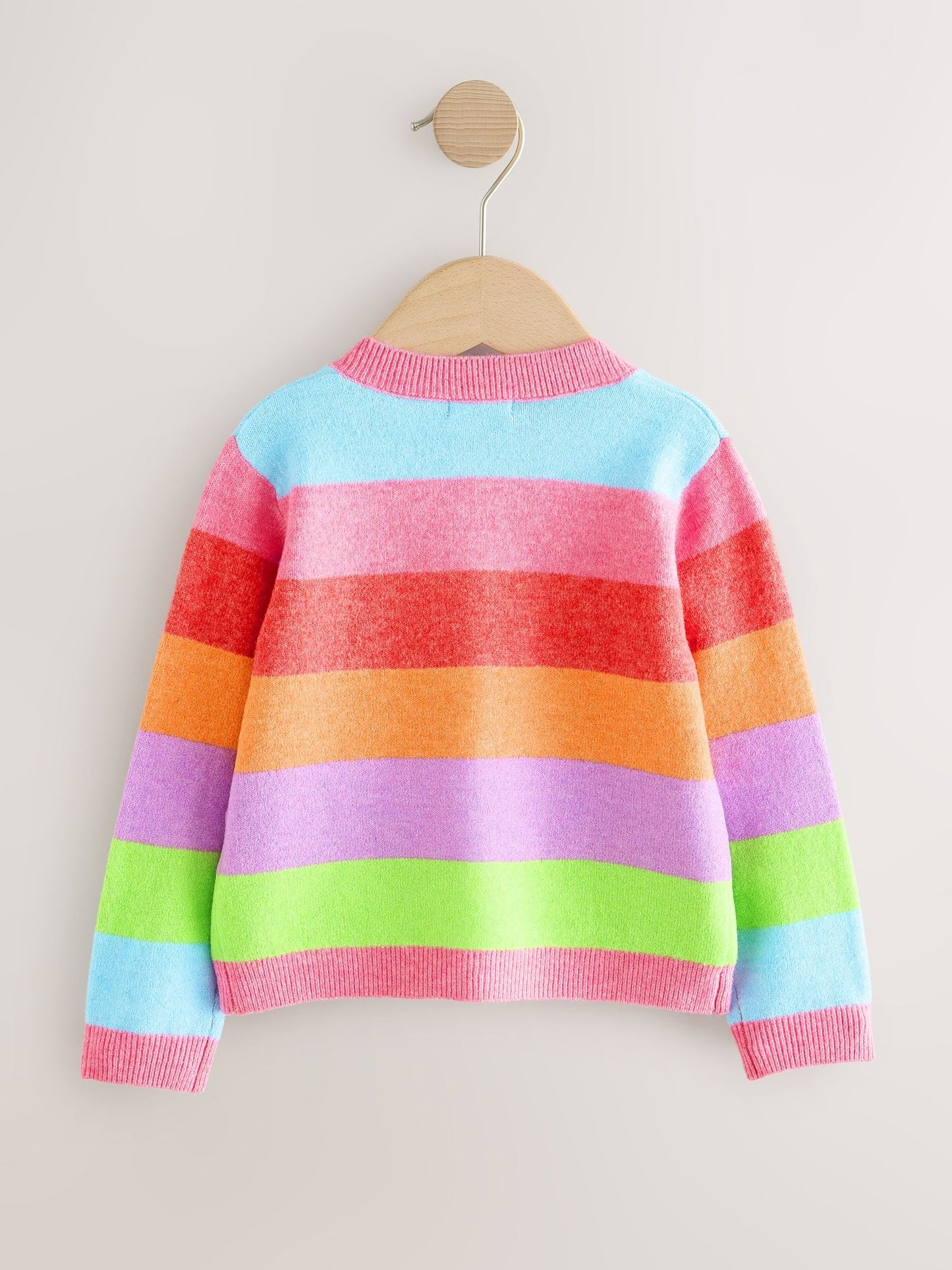 Dsiney Kidz - Rainbow Stripe Knit Cardigan (3mths-7yrs) image 6