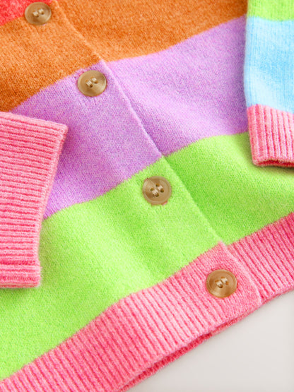 Dsiney Kidz - Rainbow Stripe Knit Cardigan (3mths-7yrs) image 7
