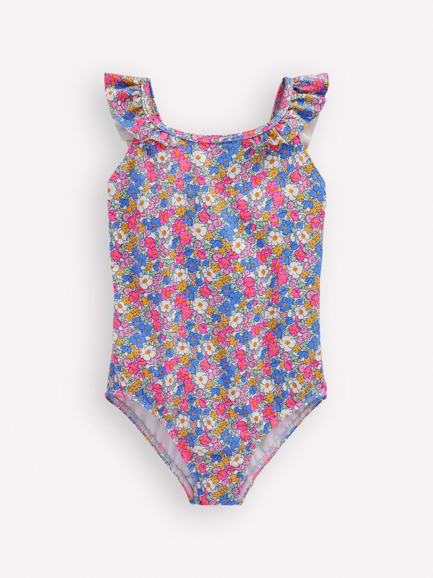 Boden Red Hallie Frill Strap Swimsuit image 1