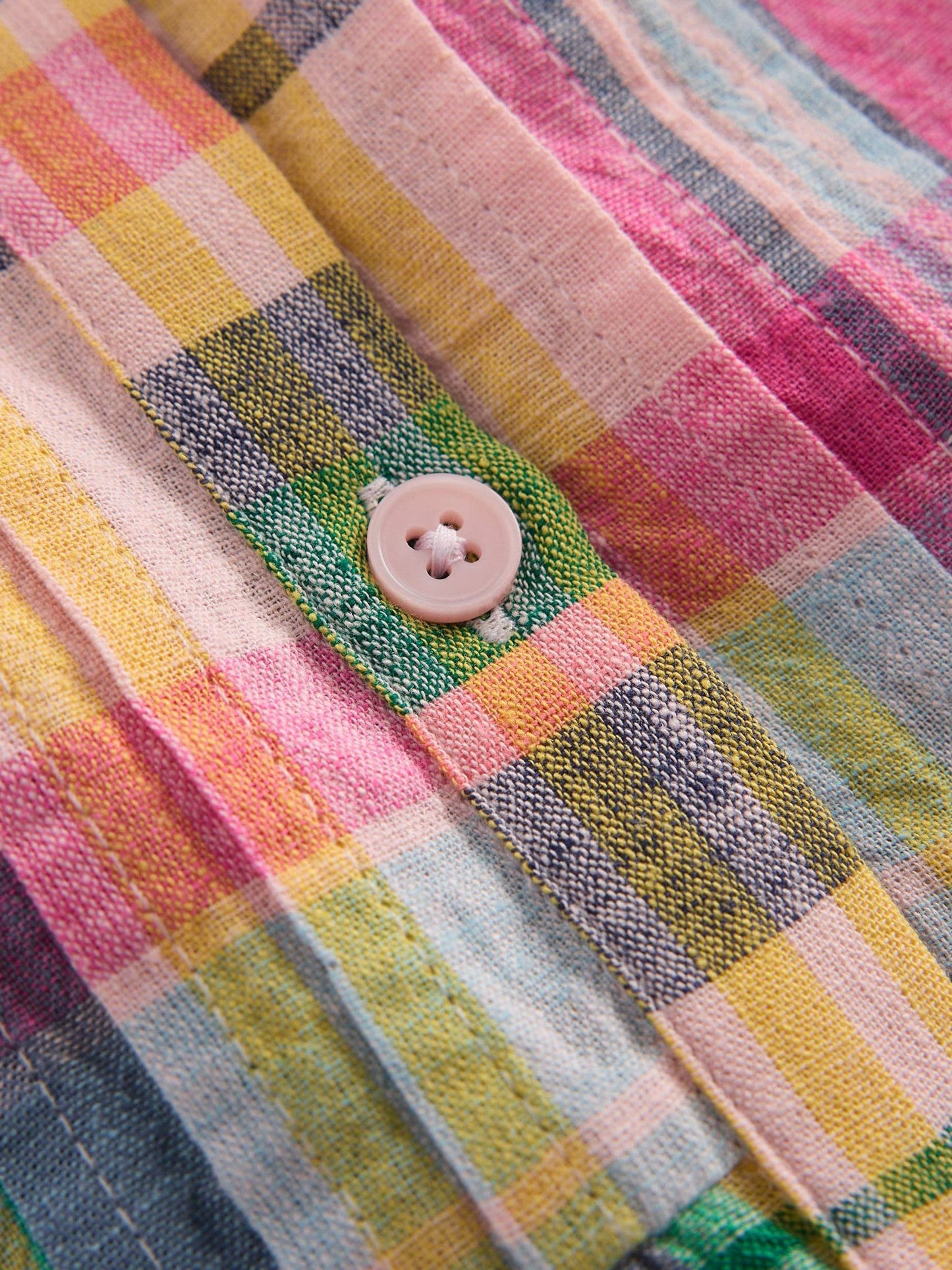 Dsiney Kidz - Boden Pink Flutter Button Through Top image 3