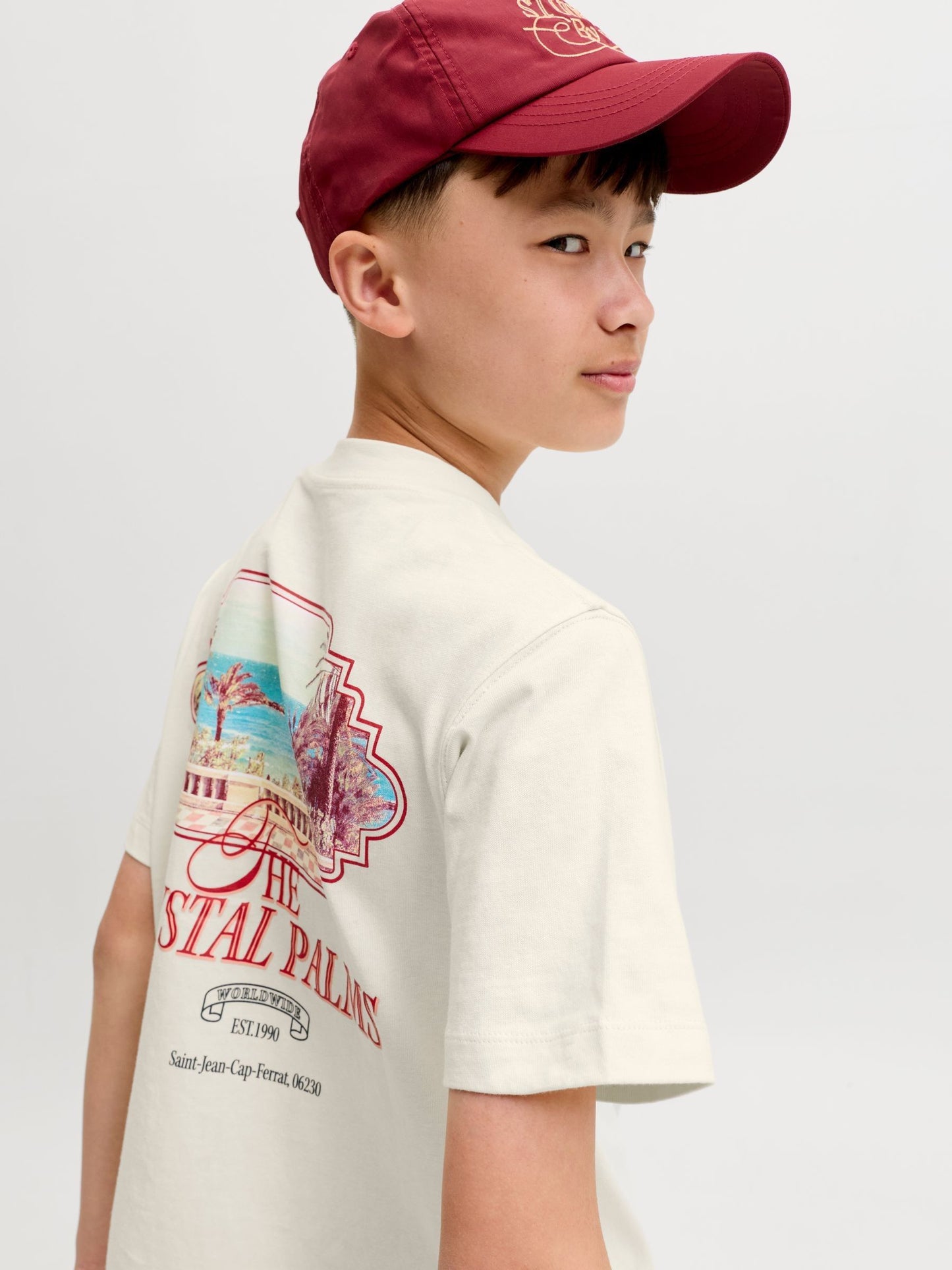 Dsiney Kidz - JACK & JONES Junior Natural Photographic Back-Print T-Shirt image 4