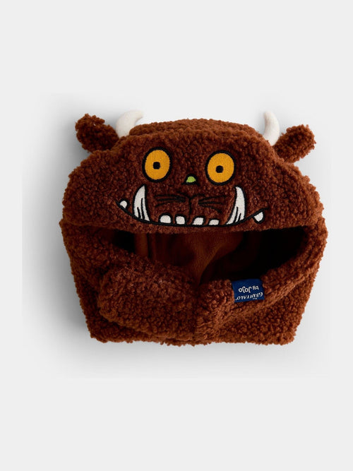 Dsiney Kidz - JoJo Maman Bébé The Gruffalo Brown Borg Trapper Hat image 1