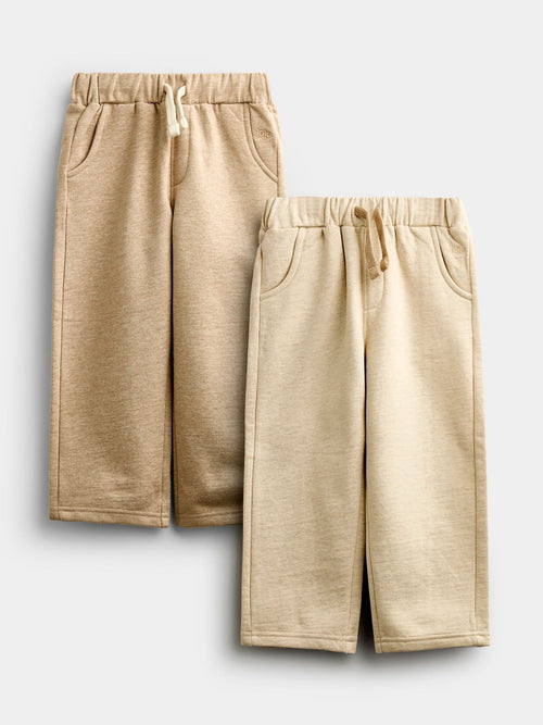 Dsiney Kidz - Jojo Maman Bébé Natural 2-Pack Baby Joggers image 1